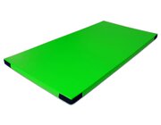 Fallschutzmatte FSM 160/60, 100x100 cm grn mit Klettecken