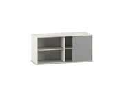 Flexeo Rollladen-Aufsatzschrank, 4 Fcher, Breite 126,4 cm