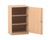Flexeo� Unterschrank, 3 F�cher, Breite 64,1 cm, 1 Dreht�r, Bogengriff mit Schloss