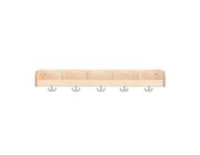 Garderobenleiste, niedrige Ablage, Breite 132,3 cm