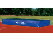 Grevinga Hochsprungmatte "Standard" (Schaumstoff-Kern), 400x300x50 cm, blau