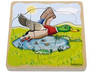 Lagenpuzzle Ente, 4-5 Jahre