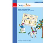 Lesespiele - 15 Lernspiele rund ums Lesen, 3.-4. Klasse