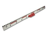Tafellineal Dezimeter-Lineal 100 cm RE-Wood� Magneto mit Vollmagnetstreifen PROFI-linie