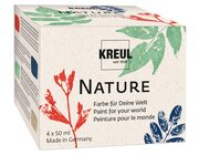 Nature-Set, Farbe auf Wasserbasis, 4 x 50 ml, 3-18+ Jahre