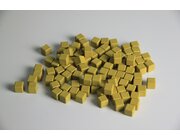 200 gelbe Einerwrfel aus RE-Plastic