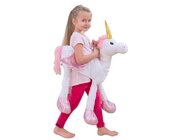 Schlpfkostm Einhorn fr Kinder von 3-9 Jahren