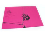 Schreibtischauflage für Linkshänder - Pink