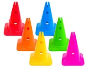 Spielkegel-Regenbogen-Set, 6 Stck