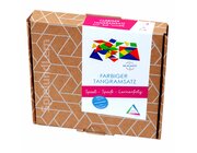 Lernspielset: Farbiger Tangramsatz, ab 4 Jahre