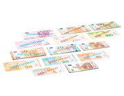 EURO Spielgeld Scheine, 40 Geldscheine