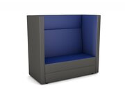 Akustik Hochlehner Silvertex B1 Standard, Schallschutzsofa, Farbe Delft SB1-3067