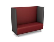 Akustiko Berlin B1 Standard, Schallschutzsofa, Farbe Kirsche 033123