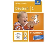 Alfons Lernwelt Deutsch 1 Schullizenz, DVD-ROM