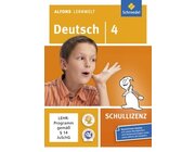 Alfons Lernwelt Deutsch 4 Schullizenz, DVD-ROM