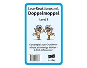 Lese-Reaktionsspiel: Doppelmoppel Level 3, 3.-4. Klasse