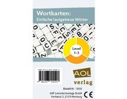 Wortkarten: Einfache lautgetreue Wrter, Level 1-3, 1.-4. Klasse