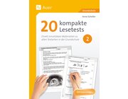 20 kompakte Lesetests fr Klasse 2, Buch