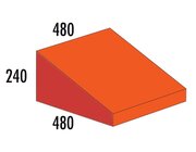 Keil MEDI rot/orange 480 x 480 x 240, 2-4 Jahre