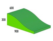 Wellenkeil MAXI grn/hellgrn, 36-215A-12, ab 4 Jahre