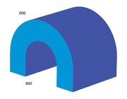 Tunnel MAXI blau/hellblau,  36-218-12, ab 4 Jahre