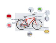 Das verkehrssichere Fahrrad, magnetische Wort- und Bildkarten, ab 5 Jahre