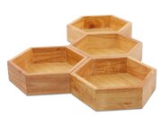 Barfuinseln 4er Set, befllbare Holzwaben, 2-7 Jahre