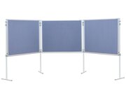 Compra Profi-Stellwnde Komplett-Set A, Stoffbezug grau