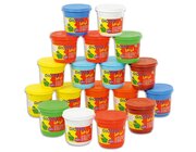 GIOTTO bb Super-Knetmasse, 18 Becher, ca. 4 kg, ab 2 Jahre