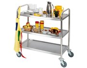 Servierwagen BUTLER mit 3 Bden, Hhe: 94 cm