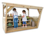 RollenSpielcenter mit groer Outdoor-Kinderkche, 2-7 Jahre