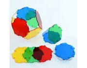 Crystal Polydron Bulk Set, 20 Sechsecke, ab 4 Jahre