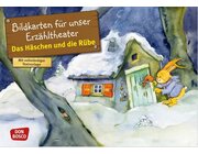 Kamishibai Bildkartenset - Das Hschen und die Rbe, 2-6 Jahre