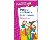 miniLK Set Deutsch und Mathe, 2 Hefte inkl. Kontrollgert, 1.Klasse