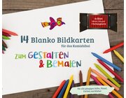 Kamishibai 14 blanko Bildkarten zum Gestalten & Bemalen