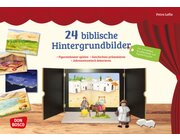 24 biblische Hintergrundbilder, Bildkarten, ab 2 Jahre