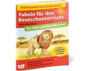 Arbeitsmaterial Grundschule. Fabeln fr den Deutschunterricht. Der Lwe und das Muschen, Klasse 2 bis 5