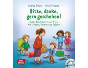 Bitte, danke, gern geschehen!, m. Audio-CD, Buch, 3 bis 6 Jahre