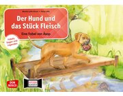 Kamishibai Bildkartenset - Der Hund und das Stck Fleisch. Eine Fabel von sop, 5-11 Jahre