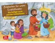 Kamishibai Bildkartenset - Die heilige Lucia und der Lichterkranz, 3 bis 10 Jahre