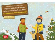 Kamishibai Bildkartenset - Postbote Willi, Pirat und der geheimnisvolle Weihnachtsbrief. Adventskalender, 3 bis 6 Jahre