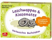 Laschwappen und Kiezematze. Vertauschte Buchstaben, Kartenspiel, 5 bis 8 Jahre