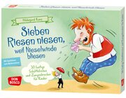 Sieben Riesen niesen, weil Nieselwinde bliesen, Kartensatz, 5-10 Jahre