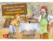Kamishibai Bildkartenset - Tischlein, deck dich, 3-8 Jahre