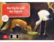 Kamishibai Bildkartenset - Der Fuchs und der Storch. Eine Fabel von sop, 5-11 Jahre