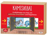 Kamishibai mit seitlichem Einschub und Flgeltren.Erzhltheater fr BildkarteninDIN A3