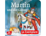 Martin und die Gänse. Die Geschichte von St. Martin. Mini-Bilderbuch. Paket mit 50 Exemplaren zum Vorteilspreis, 3-7 Jahre