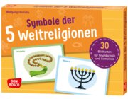 Symbole der 5 Weltreligionen, Bildkarten, 6-10 Jahre