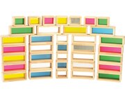 Blocks mit Acryl gro,Acrylbausteine, 36 Stck, ab 2 Jahre