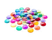 Funkelsteine, 60 Stck in 12 Farben